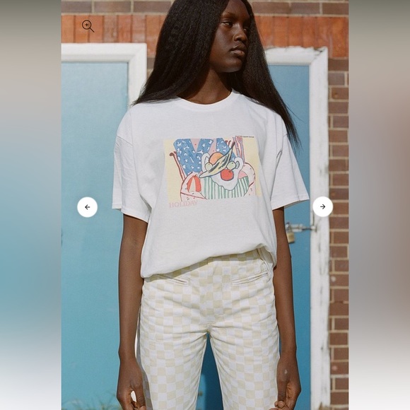 Holiday the Label Kokomo Pant - Cream Check - Picture 4 of 7